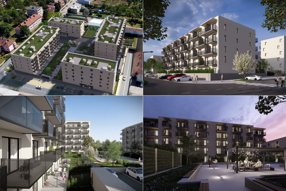 Dios rezidence - vizualizace