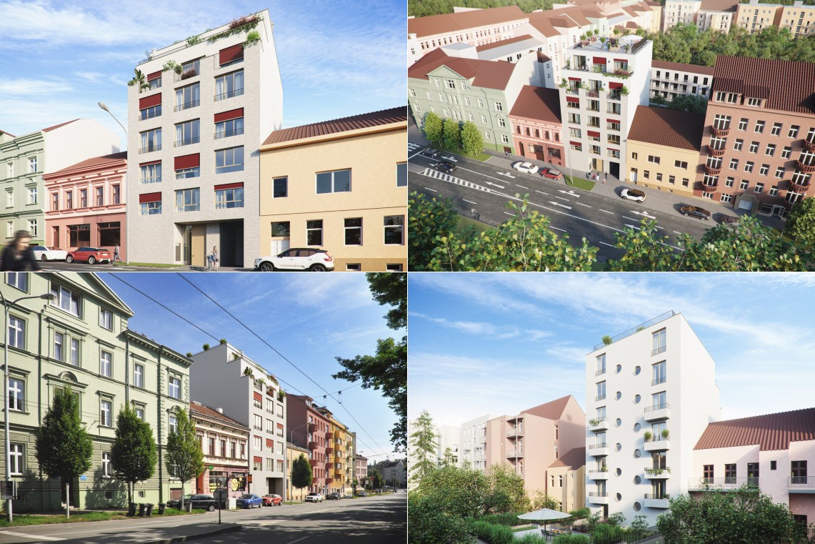 Pionýrská 15 - vizualizace