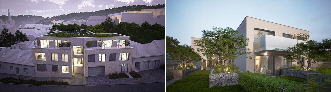 Rezidence Chaloupky - vizualizace