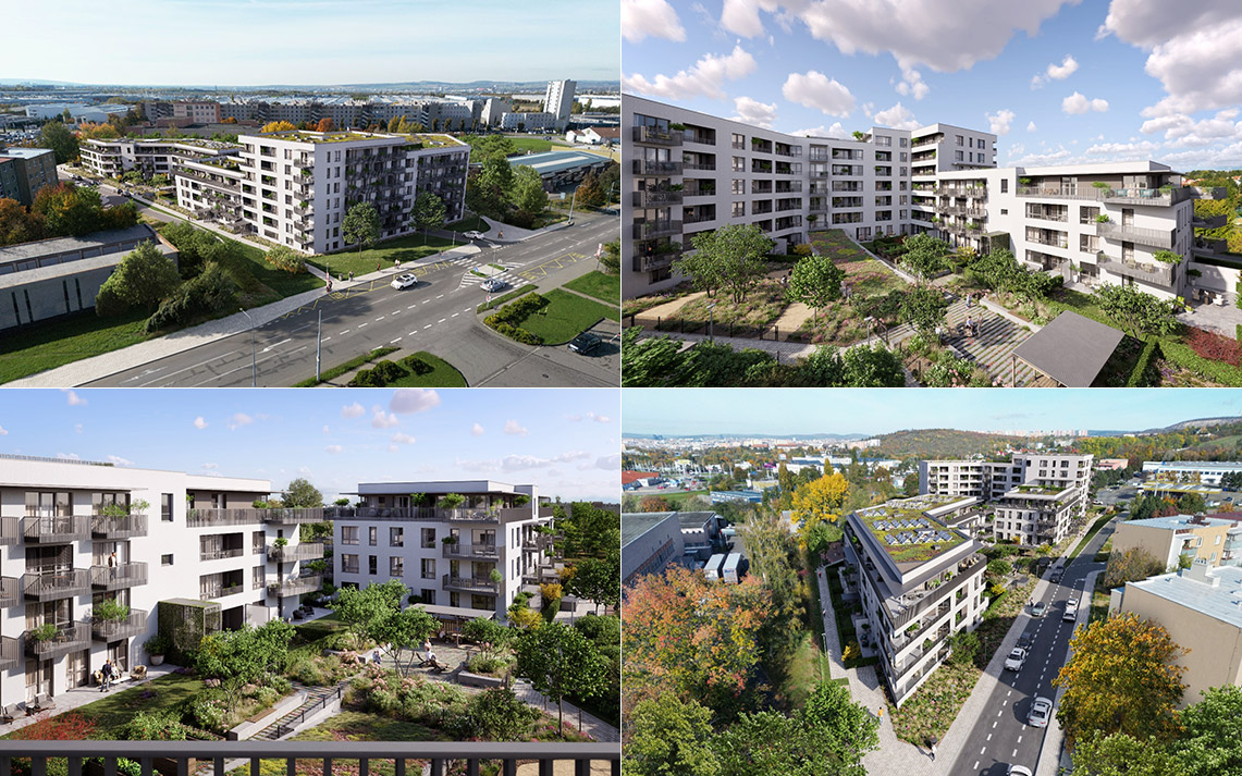 Rezidence Floriánka - vizualizace